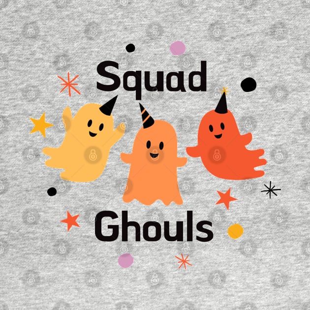 Squad Ghouls by stickersbyjori